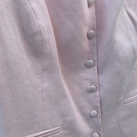 Pink Suite vest - business casual - Picture 3 of 5